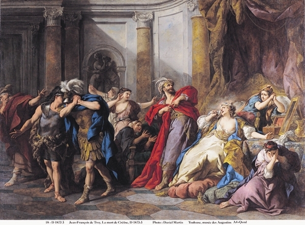 De Lebrun à Van Loo, théâtre, passions et peinture par Noémie Courtès.