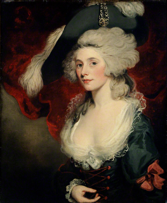 Mary Robinson as Perdita by John Hoppner, 1782 Chawton House Library, Hampshire