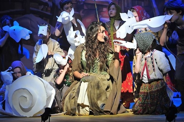 Natalie Tulloch. OP Production of Cinderella.  Photo credit: Nick Holmes. 2011. Courtesy of OP.