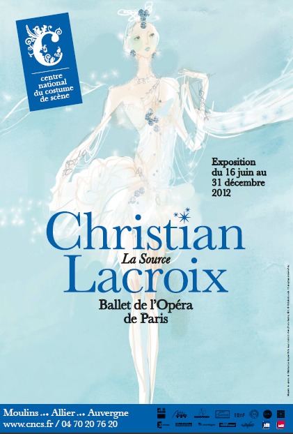 CNCS: Exposition "Christian Lacroix, La Source, Ballet de l'Opéra de Paris".