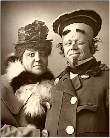 Harry Nicholls and Herbert Campbell 1888. Harry Nicholls and Herbert Campbell 1888.