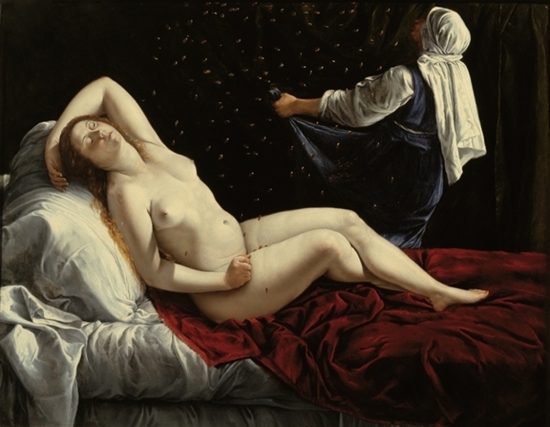 Artemisia Gentileschi Danaë c.1612 Huile sur cuivre 41,3 x 52,7 cm Saint Louis, The Saint Louis Art Museum © Saint Louis, The Saint Louis Art Museum Artemisia Gentileschi Danaë c.1612 Huile sur cuivre 41,3 x 52,7 cm Saint Louis, The Saint Louis Art Museum © Saint Louis, The Saint Louis Art Museum
