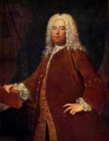 Georg Friedrich Händel, by Thomas Hudson / Wikicommons