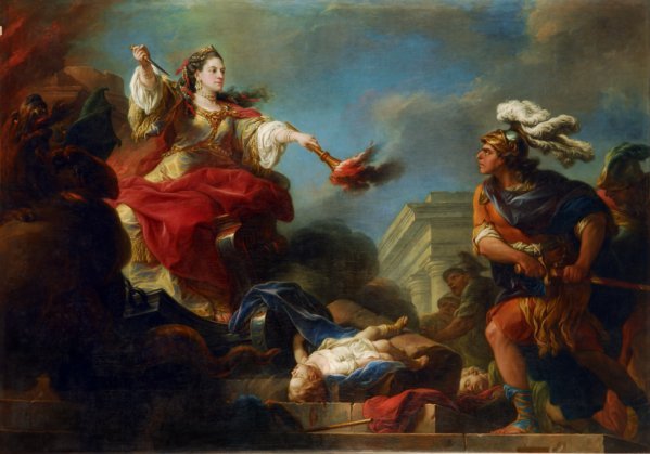 Mlle Clairon dans Médée (Van Loo) Mlle Clairon dans Médée (Van Loo)