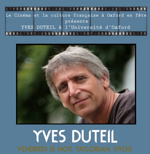 Yves Duteil à Oxford, 15th November Yves Duteil à Oxford, 15th November