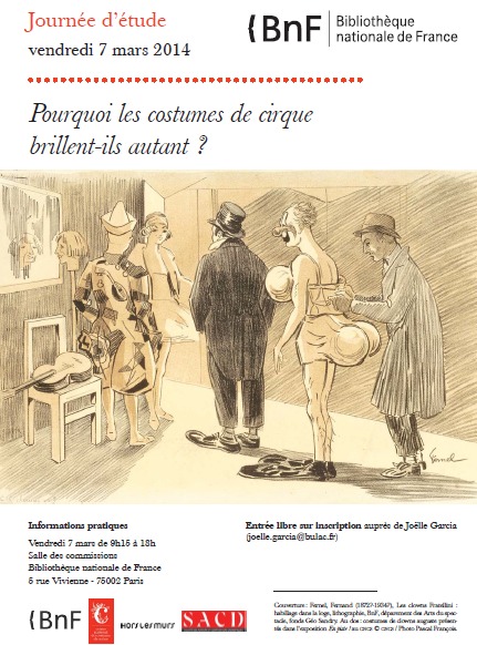 Journée d'étude : "Pourquoi les costumes de cirque brillent-ils autant ?" Journée d'étude : "Pourquoi les costumes de cirque brillent-ils autant ?"