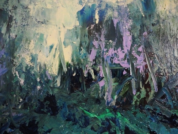 Painting: Dawn (Sabine Chaouche)