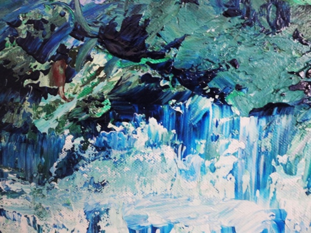 Painting: Dawn (Sabine Chaouche)