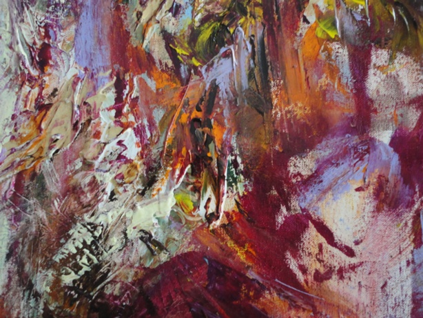 Painting: Him 1 (Sabine Chaouche)