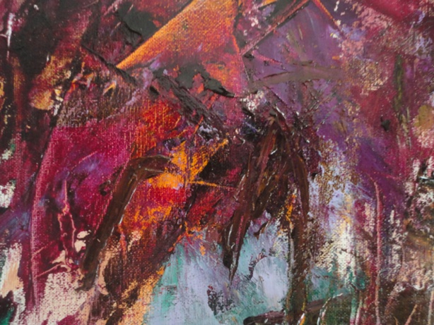 Painting: Him 1 (Sabine Chaouche)