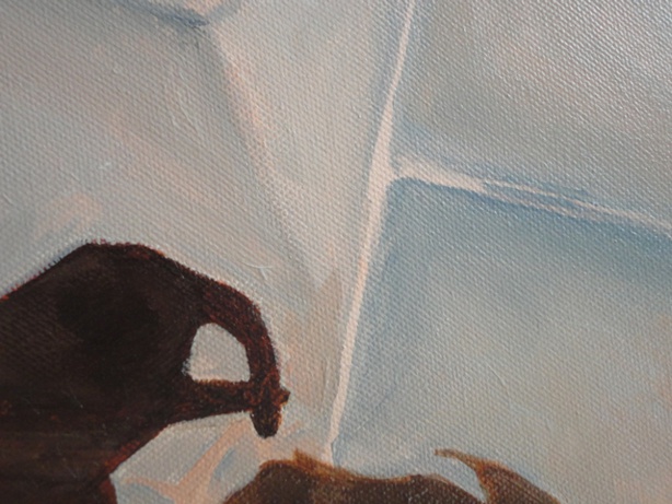 Painting: Shadow 1 (Sabine Chaouche)