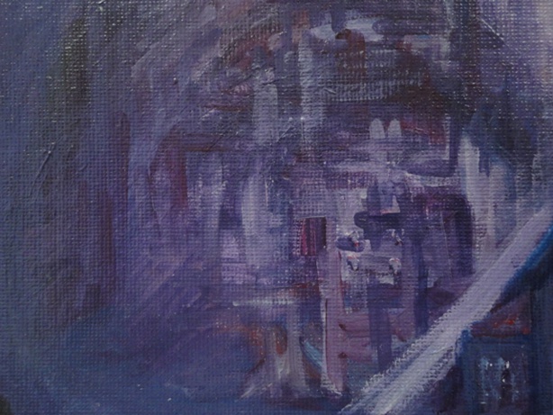 Painting: Shadow 2 (Sabine Chaouche)