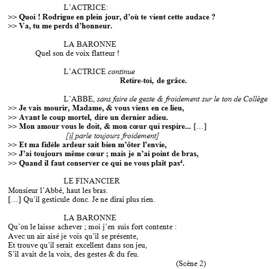 UNITIPS - Introduction aux études sur le jeu et la déclamation, 2. Par Sabine Chaouche.