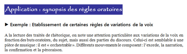 UNITIPS - Introduction aux études sur le jeu et la déclamation, 3. Par Sabine Chaouche. 