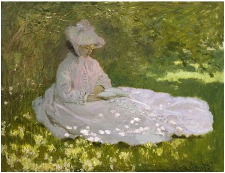 Claude Monet, La Liseuse, Baltimore, The Walters Art Museum © The Walters Art Museum, Baltimore - See more at: http://www.grandpalais.fr/fr/evenement/paul-durand-ruel-le-pari-de-limpressionnisme#sthash.z3zytHBO.dpuf
