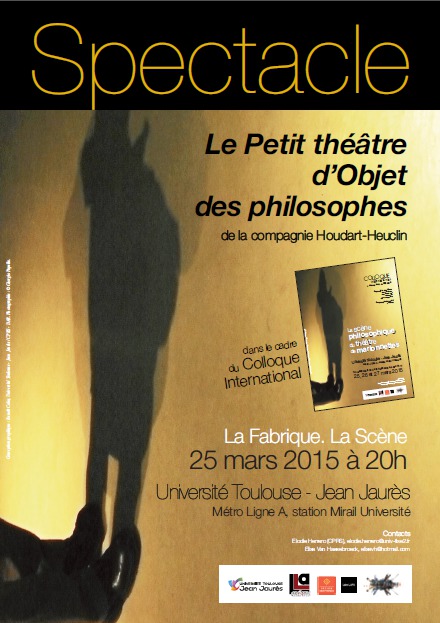 Conférence: La scène philosophique du théâtre de marionnettes Conférence: La scène philosophique du théâtre de marionnettes