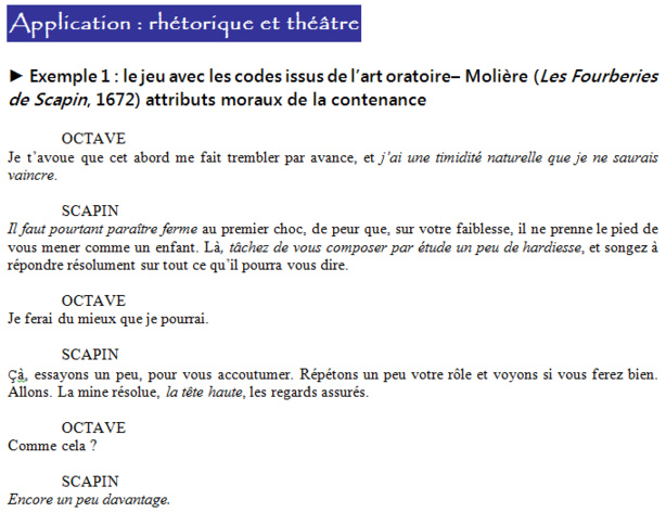 Marmontel, « article déclamation », Encyclopédie, 1753 ; (in) Ecrits sur l’art théâtral (1753-1801), Spectateurs, I., p. 684 (pagination originale entre crochets).