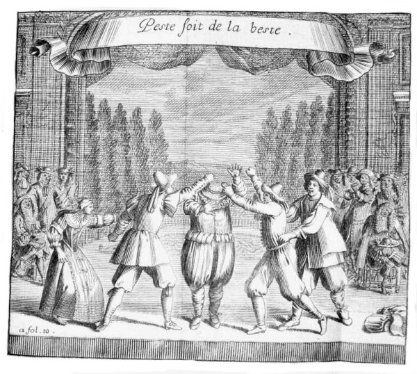Brécourt, 'La Noce de village', sc. 3 ; Théâtre de Brécourt, Paris, 1666 CESAR UOID 334415