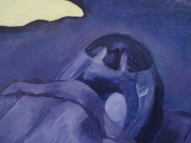 Painting: Shadow 2 (Sabine Chaouche)