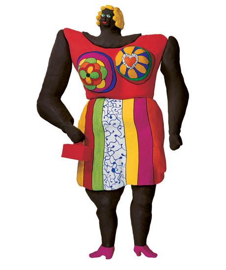 Dolorès, 1968-1995, 550 cm, Résine peinte / grillage, Sprengel Museum, Hanovre,© 2014 Niki Charitable Art Foundation, All rights reserved.