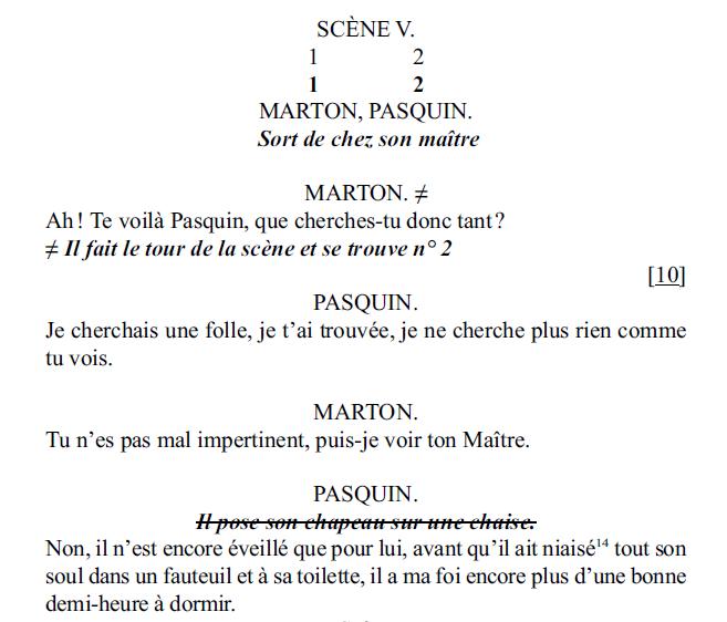 Publication: Relevés de mise en scène (1686-1823), S. Chaouche