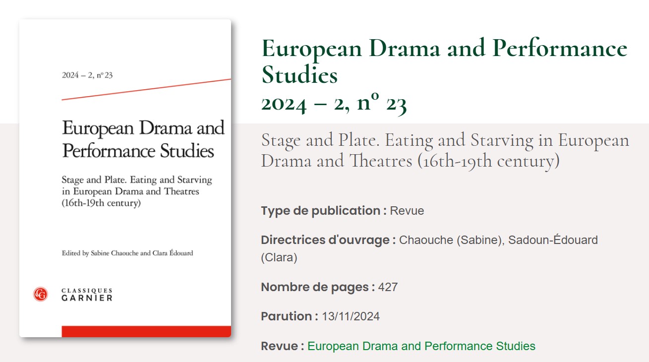 Parution - EDPS - Stage and Plate Parution - EDPS - Stage and Plate