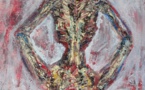 Painting: Bones 4 (Sabine Chaouche)