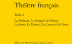 Publication: Théâtre français de Regnard (t. 1). Dir. Sabine Chaouche