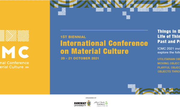 International Conference on Material Culture (ICMC2021) - 20 &amp; 21 October - Programme and registration